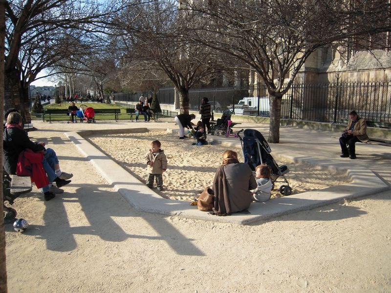 Bac a sable et jeux